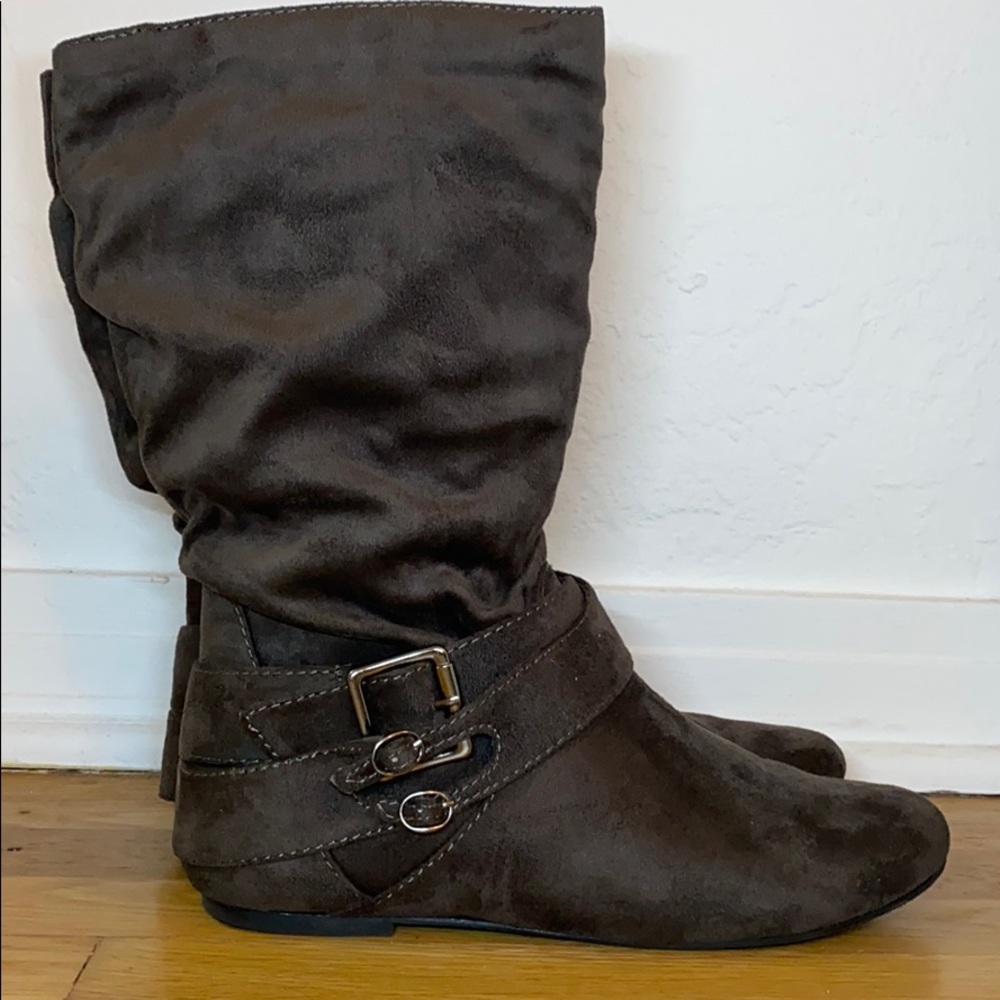 SODA BOOTS - 8.5M Gray suede - Picture 5 of 7
